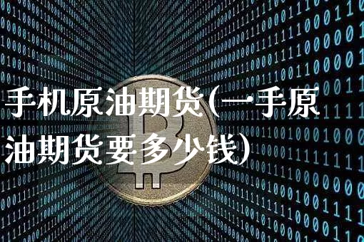 手机原油期货(一手原油期货要多少钱)_https://www.tuogunzhijia.com_道指期货_第1张