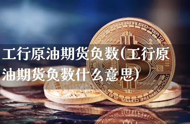工行原油期货负数(工行原油期货负数什么意思)_https://www.tuogunzhijia.com_纳指期货_第1张