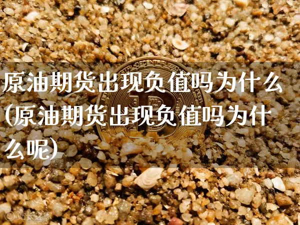 原油期货出现负值吗为什么(原油期货出现负值吗为什么呢)_https://www.tuogunzhijia.com_黄金期货_第1张