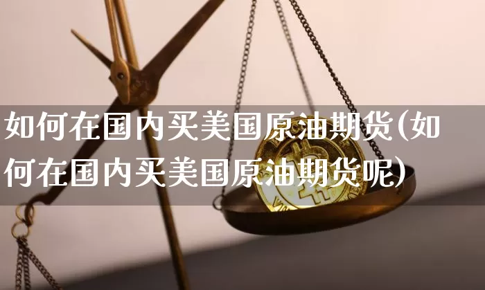 如何在国内买美国原油期货(如何在国内买美国原油期货呢)_https://www.tuogunzhijia.com_原油期货_第1张