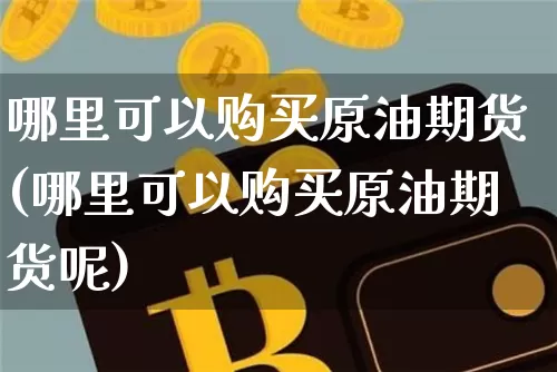 哪里可以购买原油期货(哪里可以购买原油期货呢)_https://www.tuogunzhijia.com_恒指期货_第1张