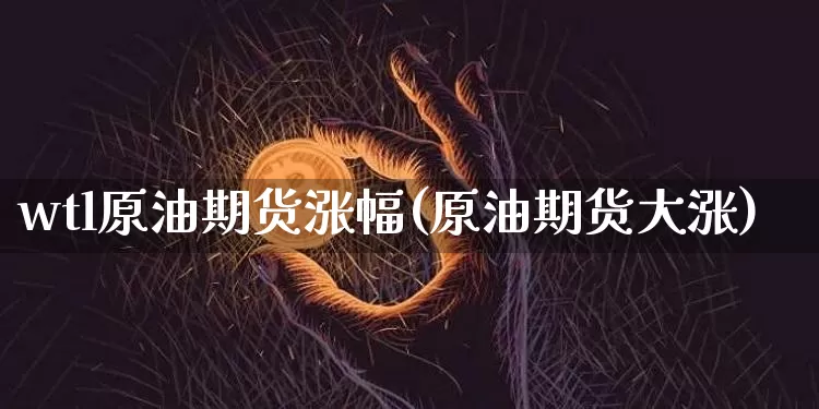 wtl原油期货涨幅(原油期货大涨)_https://www.tuogunzhijia.com_道指期货_第1张